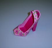 pink shoe by Josane Gauer