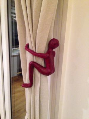"Curtain Climber" by Leah Janss Lafond