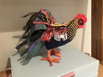 "Rooster" by Leah Janss Lafond