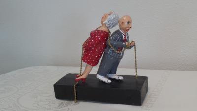 "Eldery couple" by Yossi Willerfort