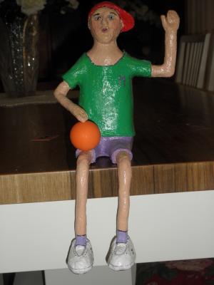 "Basket ball player" by Yossi Willerfort