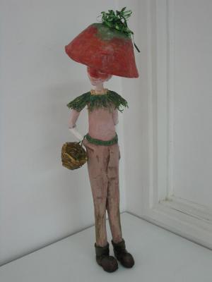 "mushroom man" by Anat Nir