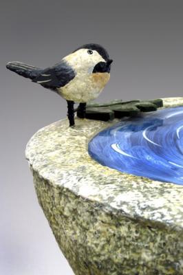 "Birdbath Table, 2005 (detail)" by Susan Ryan