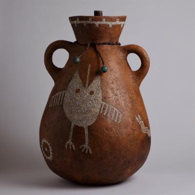 "Petroglyph Owl Jug" by Susan Ryan
