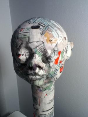 "unfinished ventriloquist dummy" by Faprae Derpi
