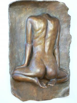 ""Female Nude, Backside" by Nancy Sue Espy