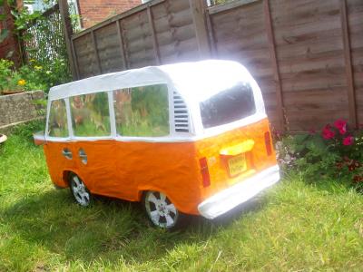 "Camper van rear" by Siobhan Gallgher