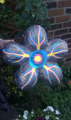 "Funky flower pinata" by Siobhan Gallgher