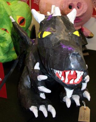 "Dragon pinata" by Siobhan Gallgher