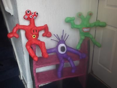 "Monsters on the shelf!" by Siobhan Gallgher