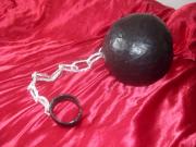 Ball and chain piñata. by Siobhan Gallgher