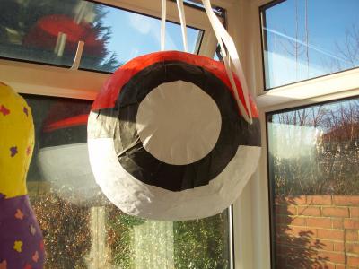 "Pokeball hanging storage" by Siobhan Gallgher