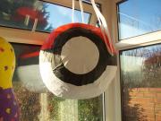 Pokeball hanging storage by Siobhan Gallgher