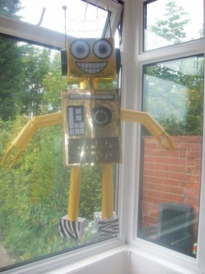 "Robot Pinata 2" by Siobhan Gallgher