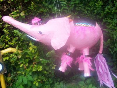 "Elephant pinata" by Siobhan Gallgher