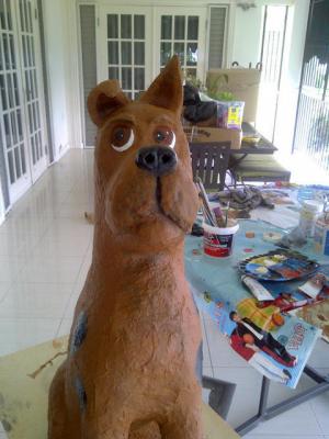 "Scooby Doo Close-up" by Suzie Hussey