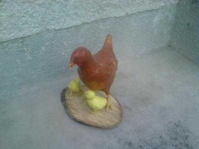 "Chicken with chicks" by Rok Jursic