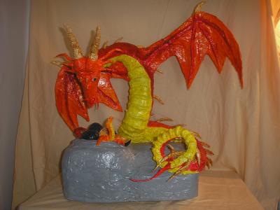 "Red Dragon ( Fire Dragon ) pic.2" by Rok Jursic