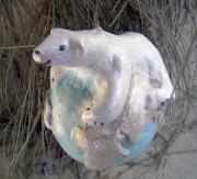 Limited Edition Polar Bear Icecap Ornament by Sarah Hage