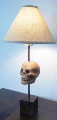 "Skull Lamp" by Sarah Hage