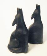 Coyote Bookends by Sarah Hage