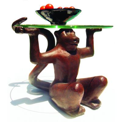 "Atlas Monkey Table" by Sarah Hage