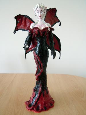 "Fairy with black wings" by Suzana Stjepanovic – Zisu