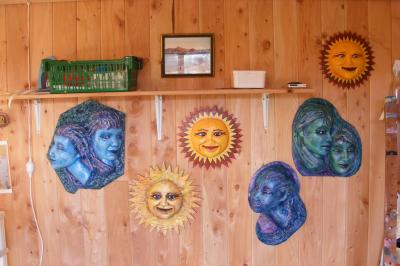 "Wall masks" by Adair Davis