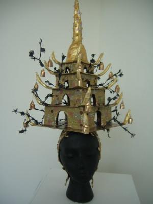 "PAGODA HAT" by Ofelia Diaz