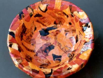 "Orange bowl" by Alison Day