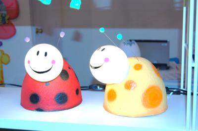 "LADYBUG LAMP" by Carlos Palomar Stasny