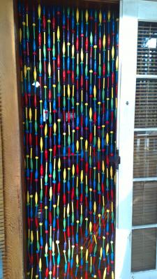 "flyscreen for door way 2" by Cathy Cook