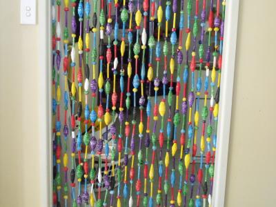 "fly screen for doorway" by Cathy Cook