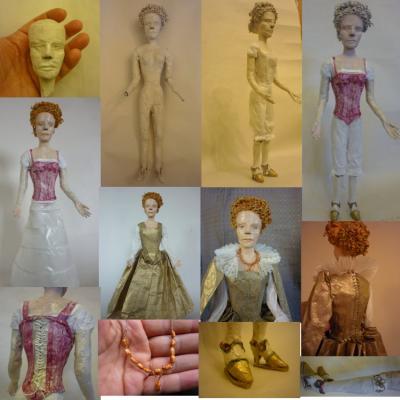 "Making of Queen Elizabeth I" by Dunja Schandin