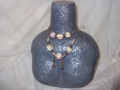 "two more pm beaded necklaces" by Catherine Kirkwood