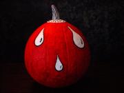 red & white gourd by Linas Zymancius