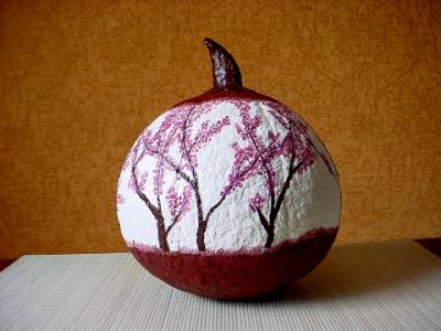 "sakura gourd" by Linas Zymancius