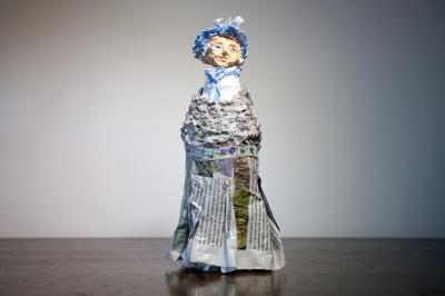 "Granny in paper scirt" by Branka Kordic