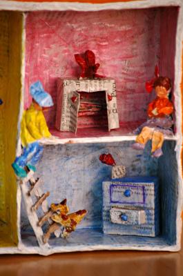 "One half of the doll-house" by Branka Kordic