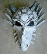 Dragon Skull II by Theodora Spanides