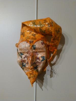 "Gold Butterfly Mask" by Annie Bostwick