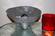 Gem and stone bowl by Michael Loria