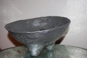 Gem and stone bowl by Michael Loria