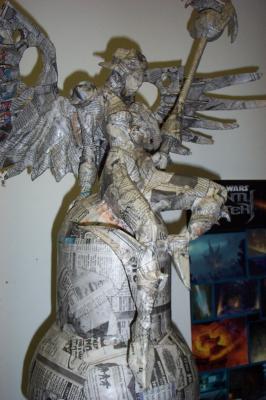 "Winged Guardian unpainted" by Rick Pelletier