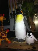 Penguin family by Yehuda Kariv
