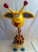 giraffe marius by Yehuda Kariv