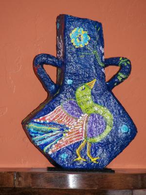 "Blue Vase" by Nancy Hagerman