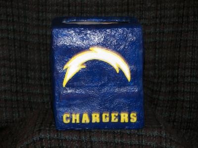 "Go Chargers" by Nancy Hagerman