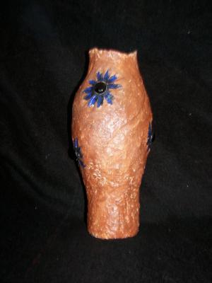 "Papier Mache Vase" by Nancy Hagerman