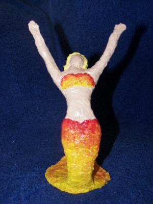 "Sun worshipping Mermaid" by Nancy Hagerman